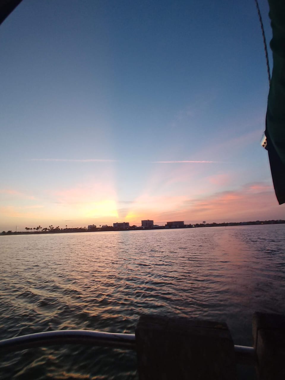 Sunrise on the intercoastal waterway