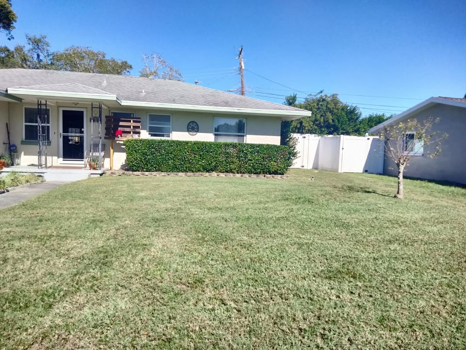 Front of our home.