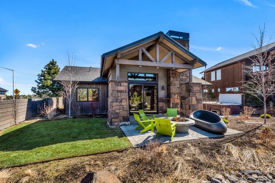 Gather around the firepit!