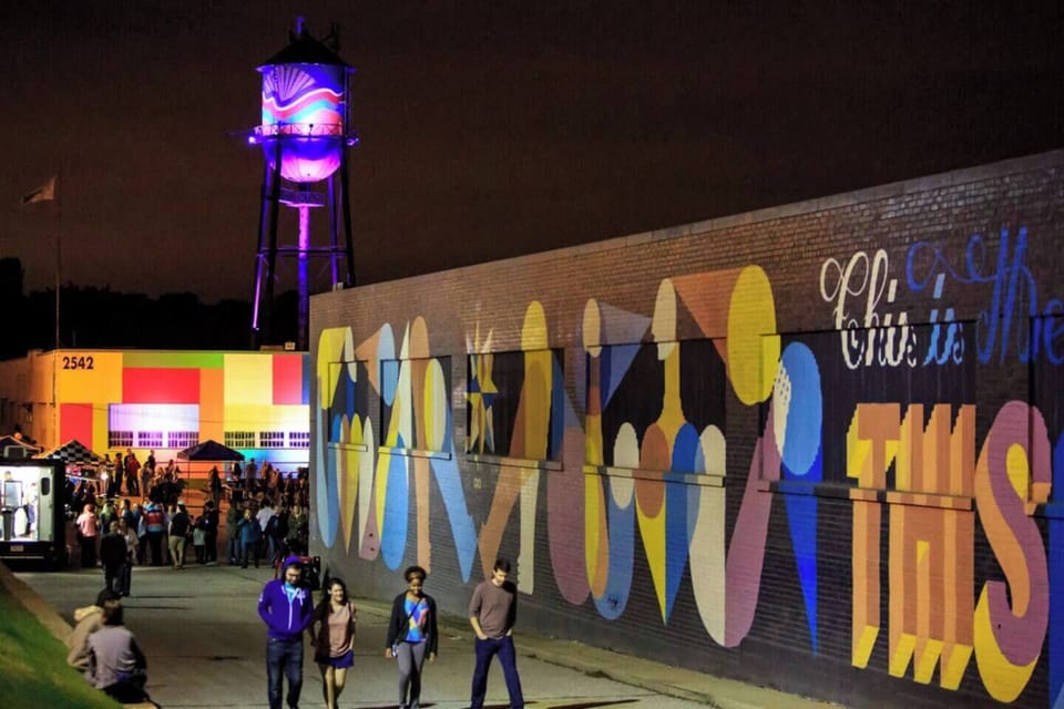 Arts and murals at Broad Ave.