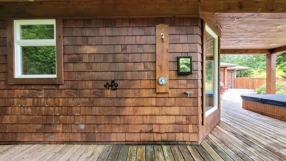 Outdoor shower
