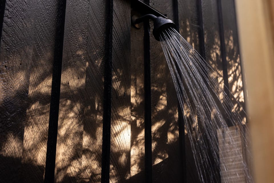 Outdoor shower
