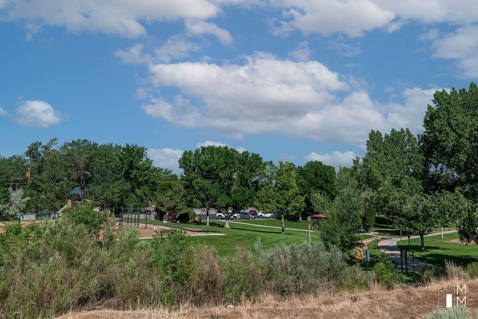 City Park-View from parking lot.