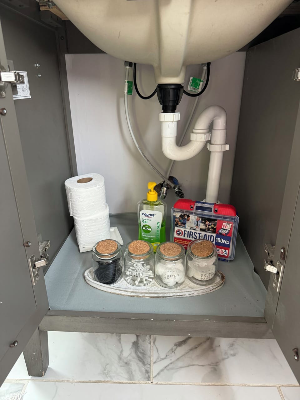 Under sink