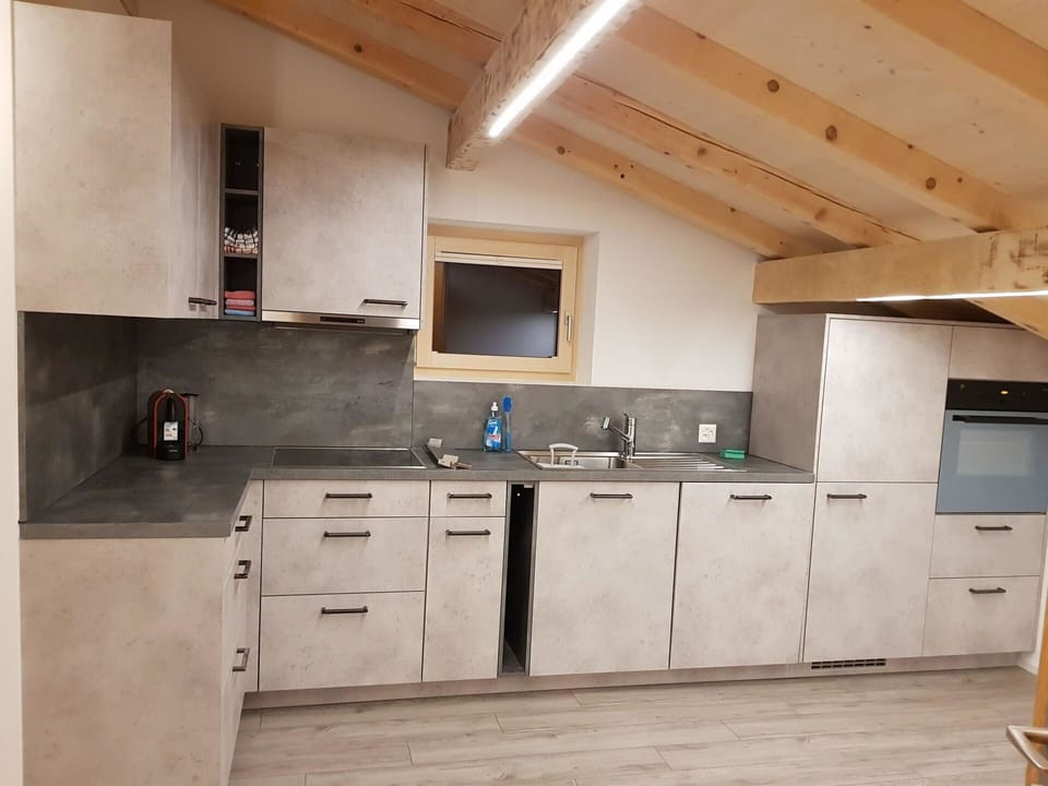 Cabinetry, Sink, Tap, Countertop, Furniture, Kitchen Sink, Building, Kitchen Stove, Kitchen, Wood