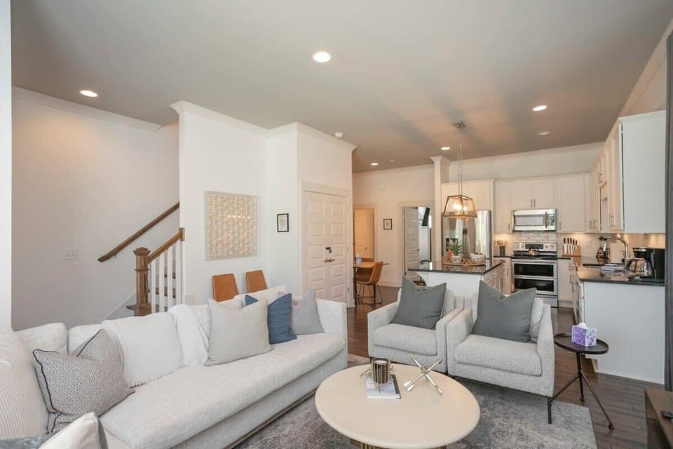 Main Level Living Area with Smart TV