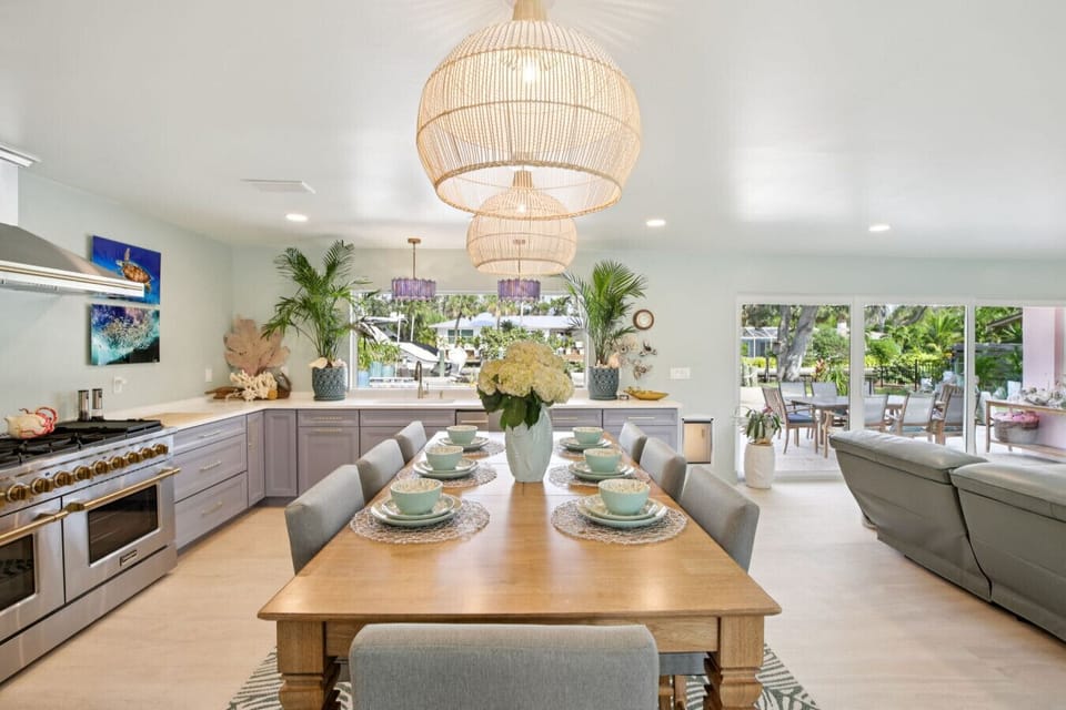 Dining table for 8