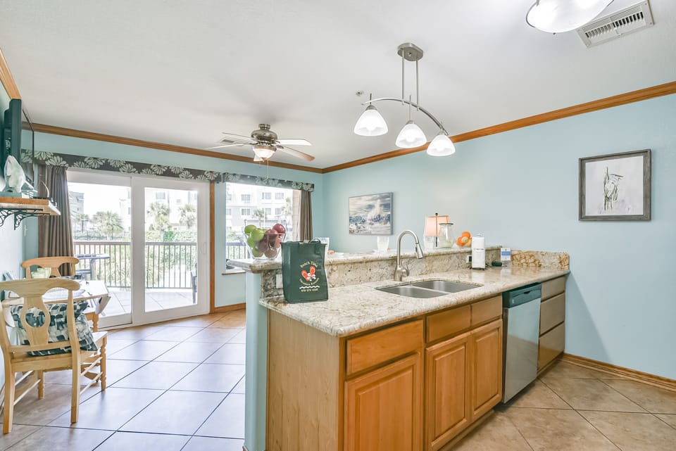 The cozy, charming condo is perfect to relax in after a day at the beach,