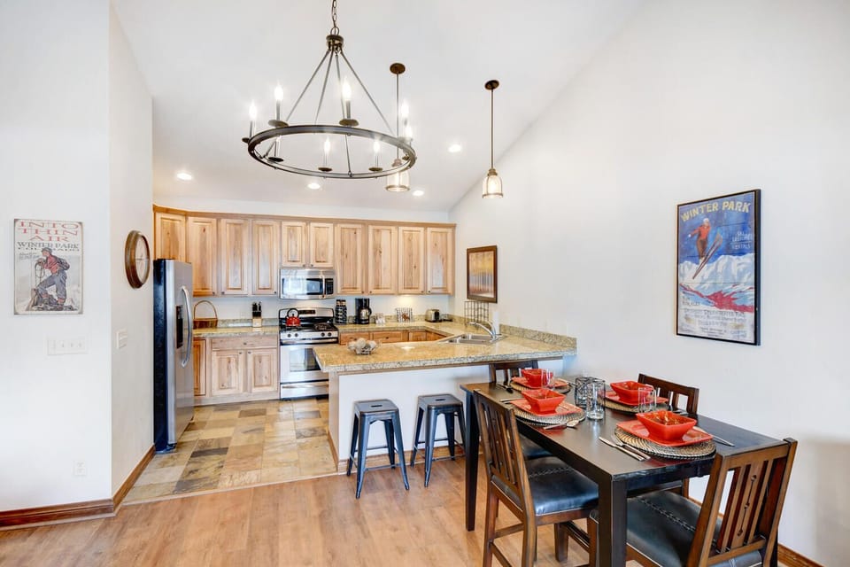 Open Concept Kitchen and Dining