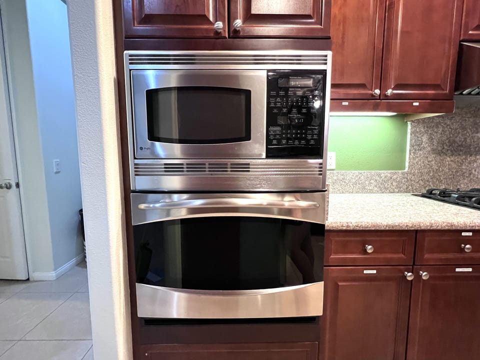 Microwave and Oven in the Kitchen