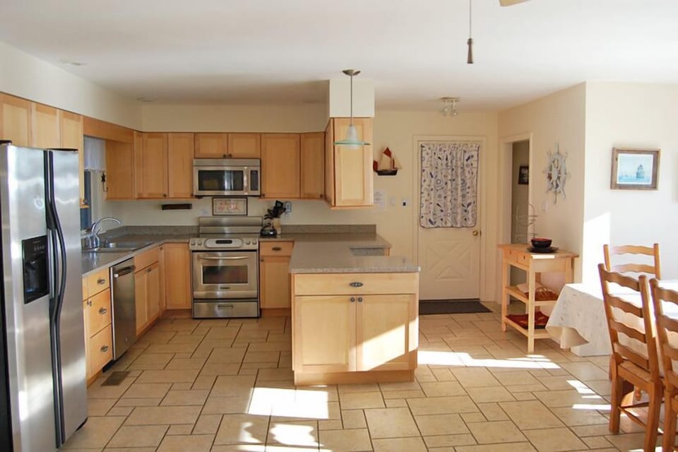 Fully Equipped Kitchen with everything needed to prepare meals.