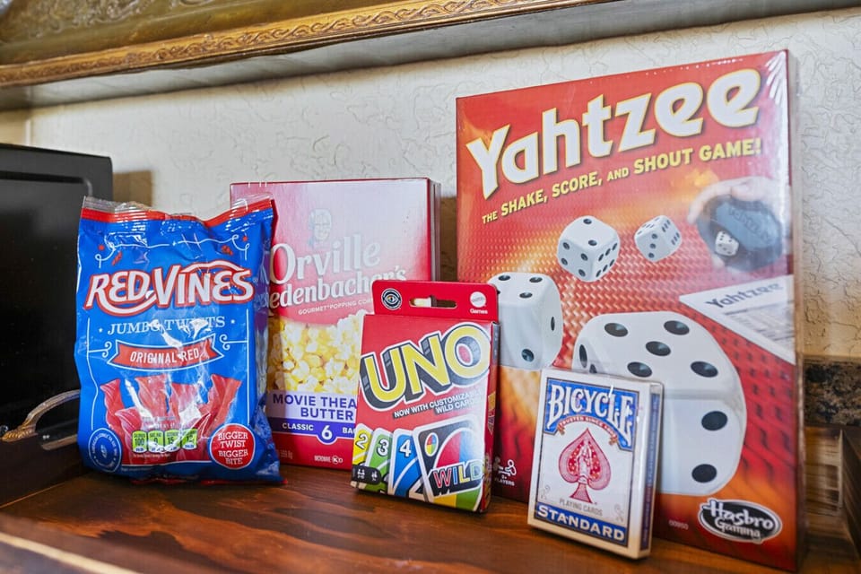 Provided Games (treats staged)