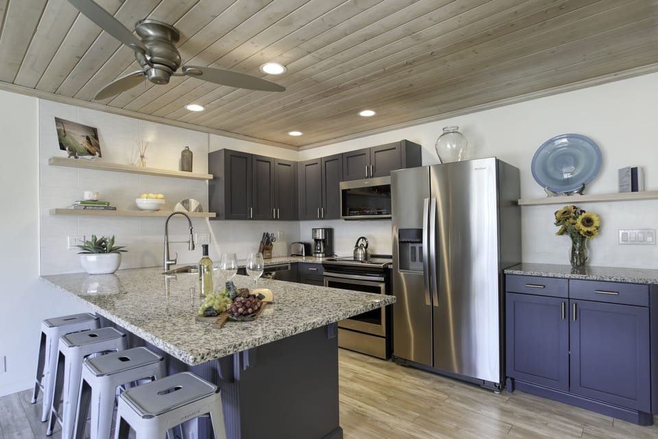 Let's whip up some taste morsels in the new kitchen.