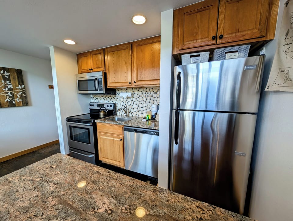 Fully equipped kitchen