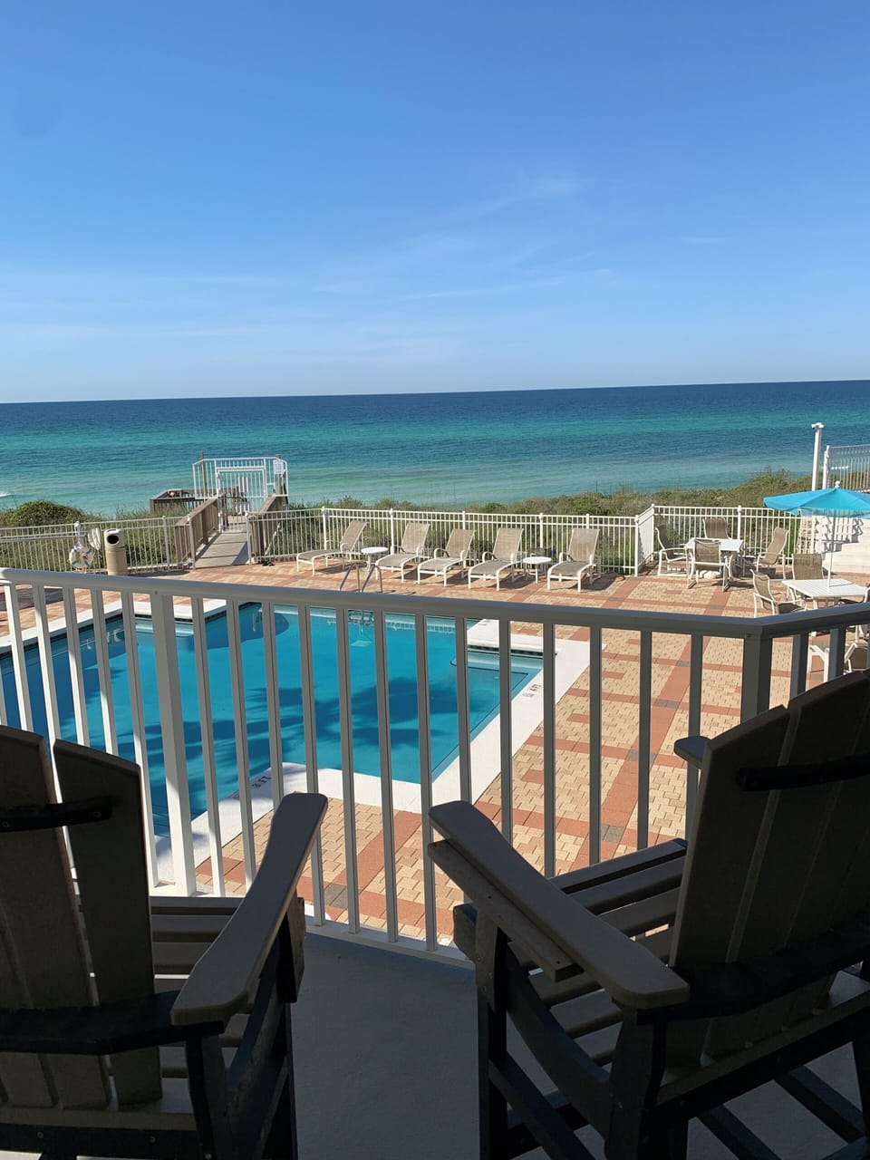 View from balcony