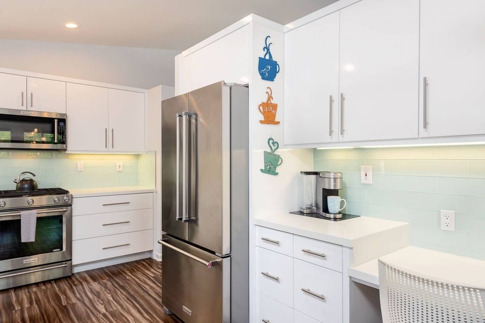 Kitchen with Desk Area