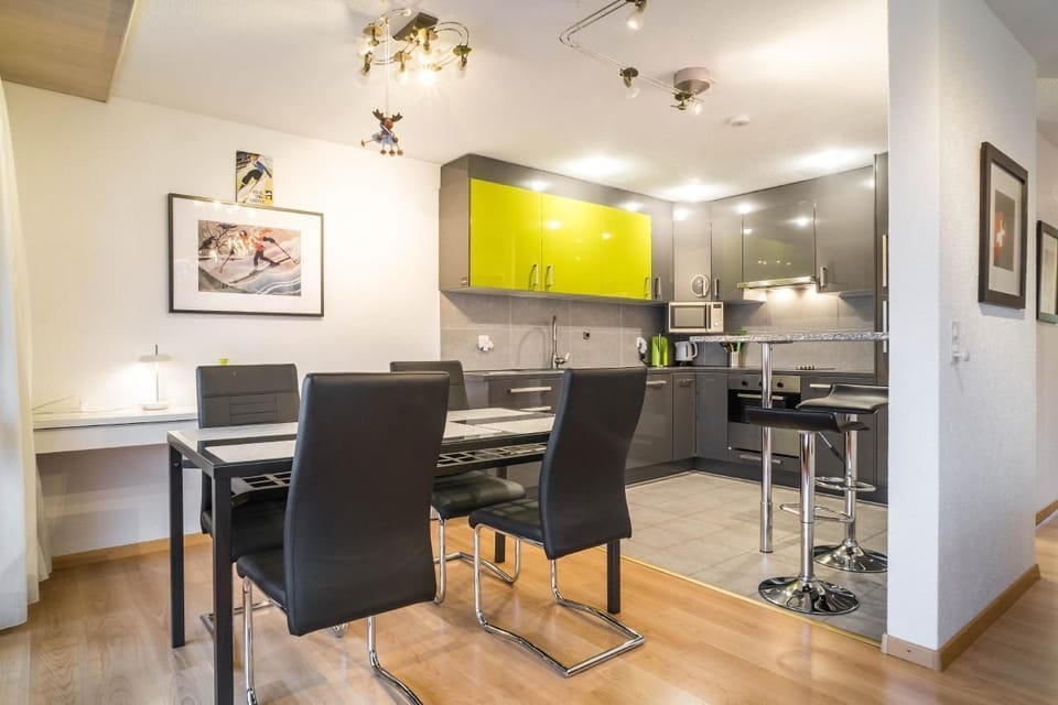 Kitchen- and dining area