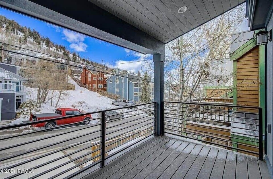 Views of Town Lift from the Master Bedroom