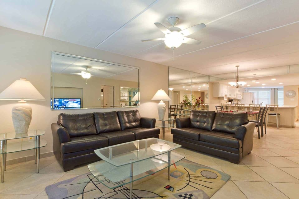 Seating in the living area