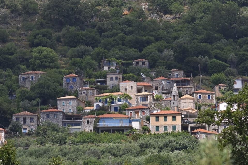 view of village