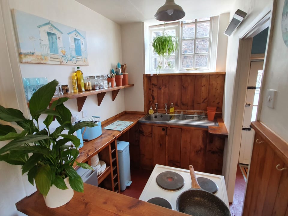 Hand made pine kitchen