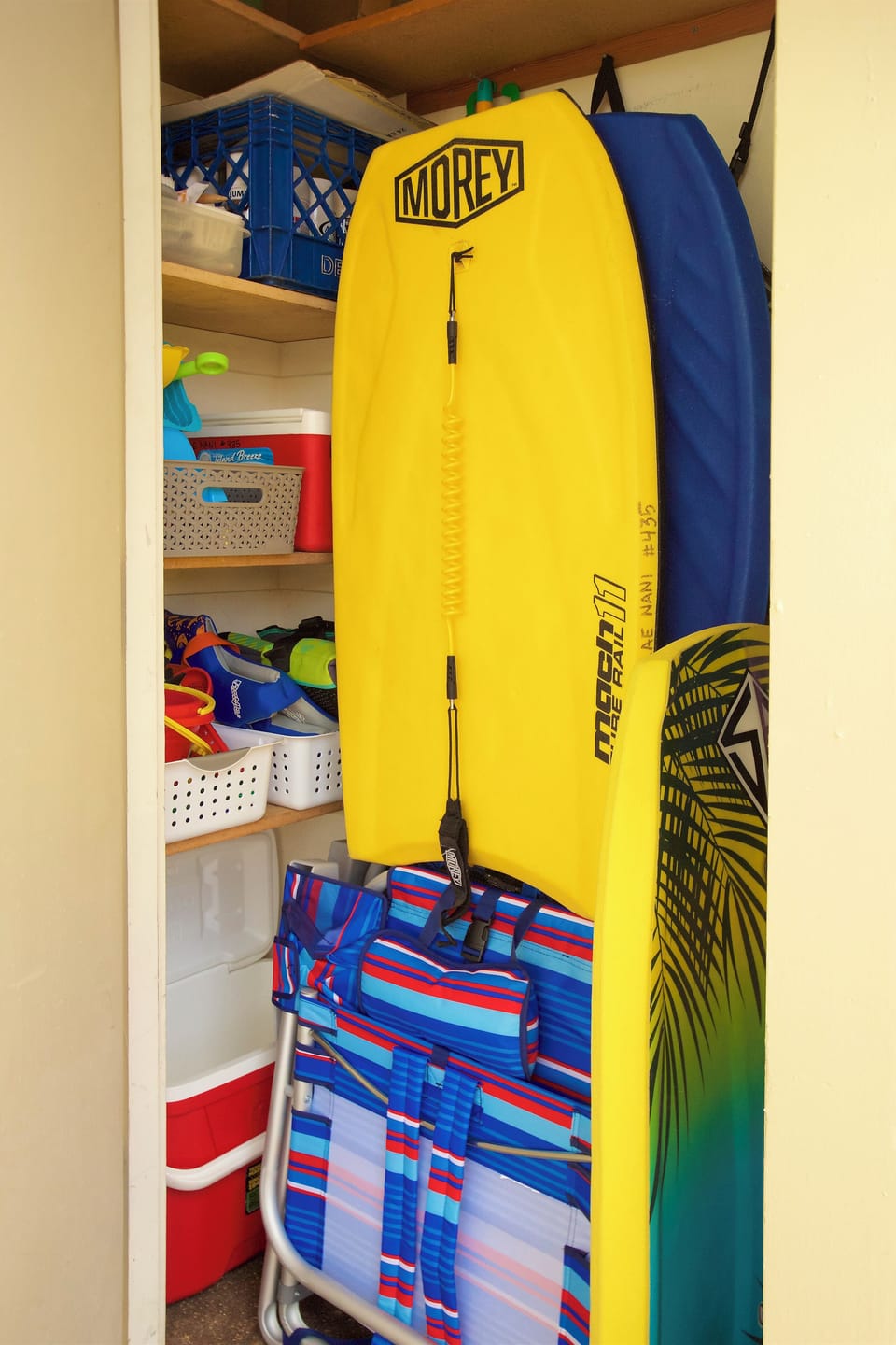 Lanai closet