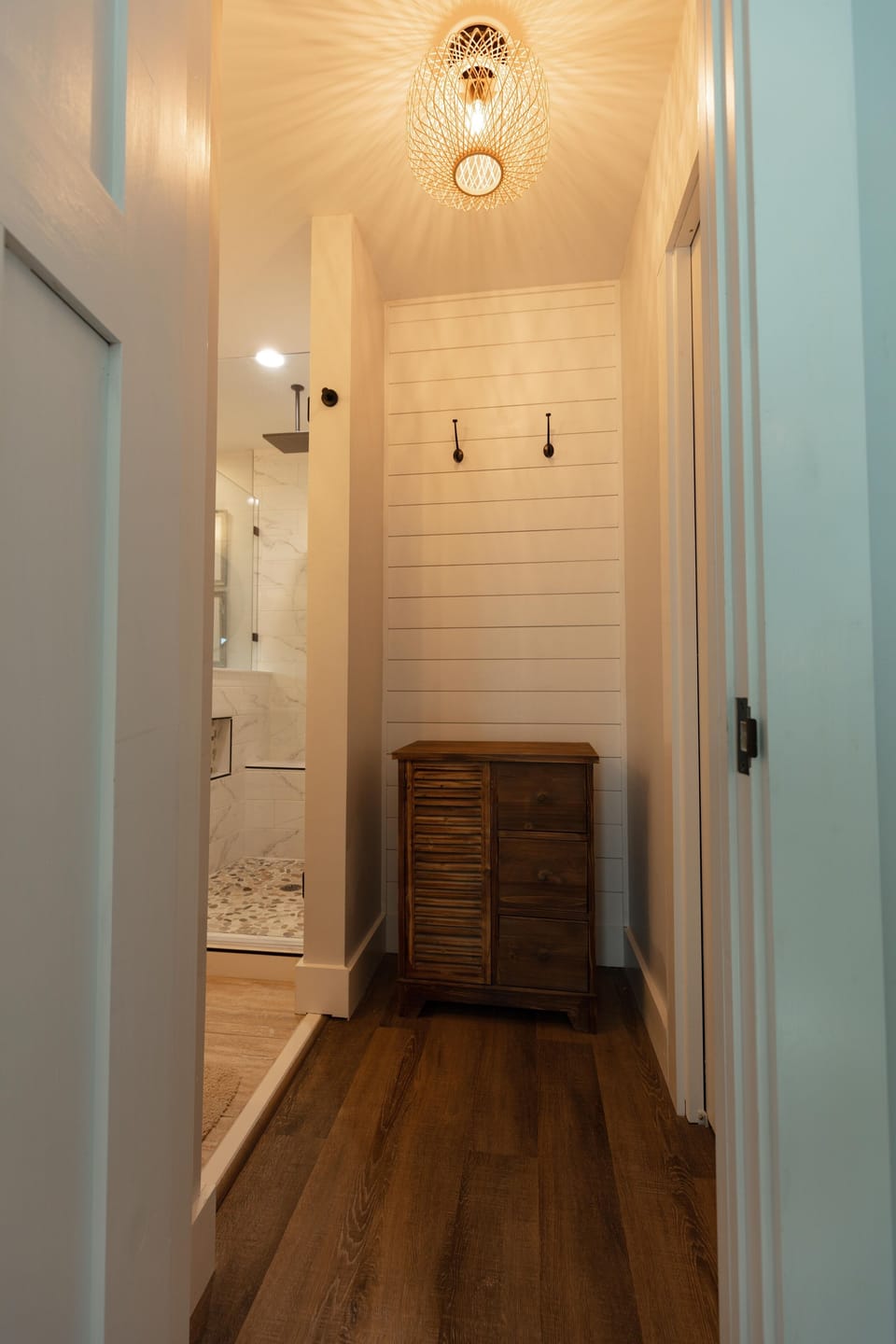 Primary bath/closet entry