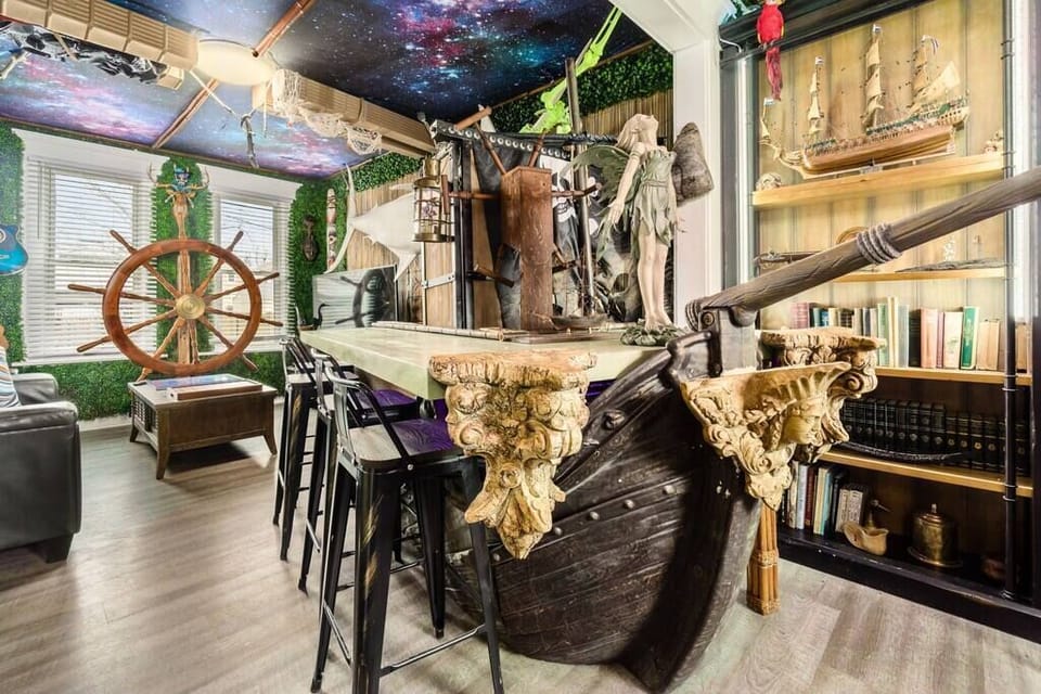 Don't Tink and drive or you may end up with a ship in your living room.