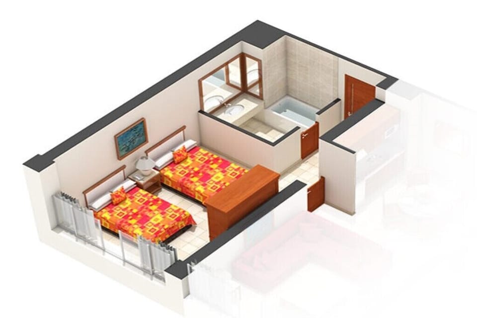 Snaphot of resort room