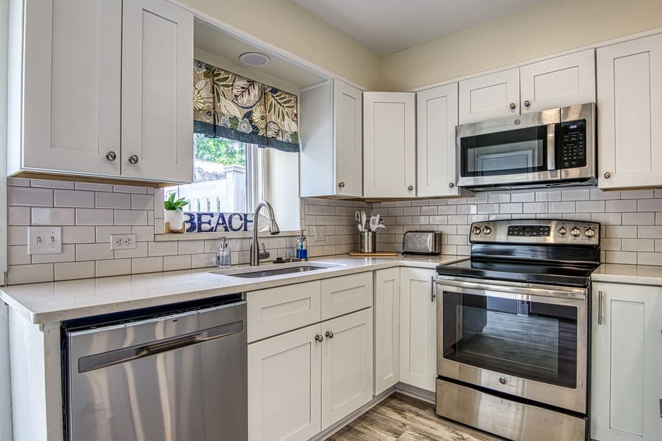 well equipped kitchen