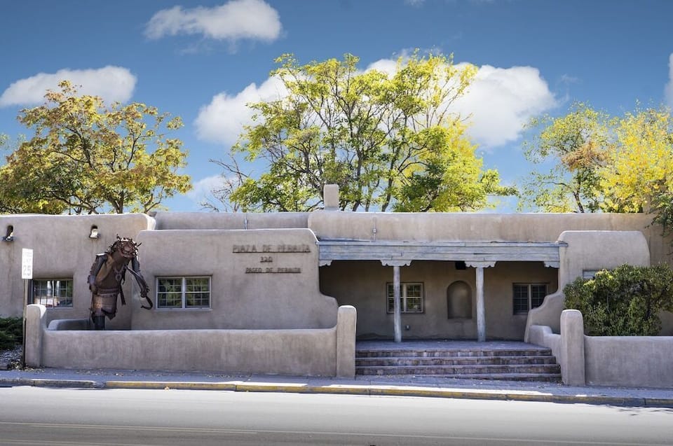 Front of the building from the street.