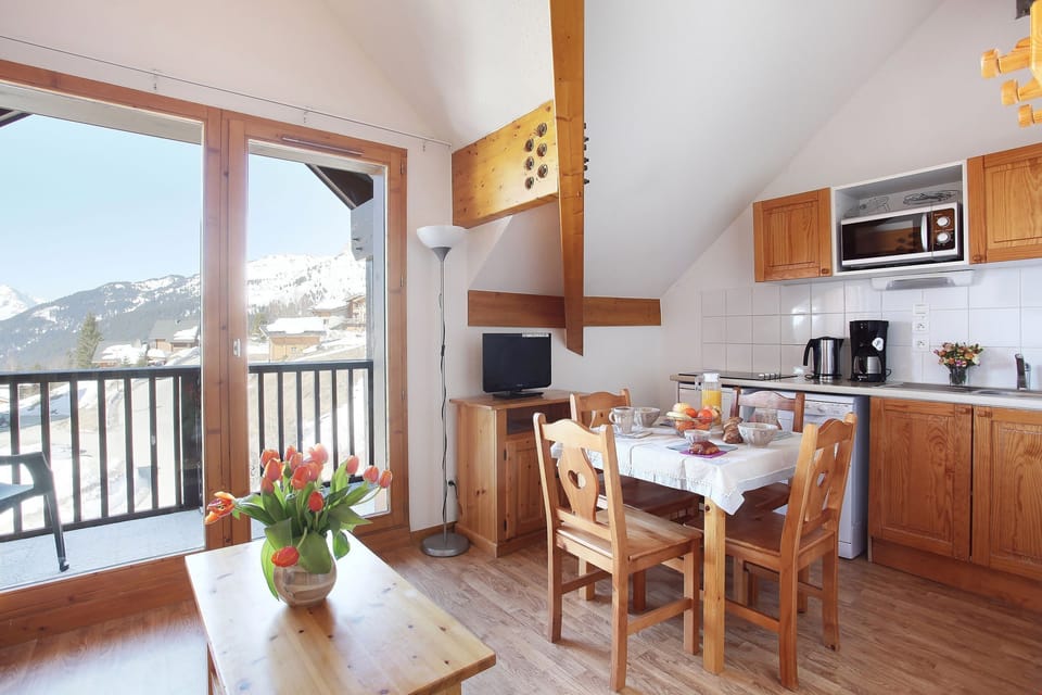 Reconnect with loved ones over a meal at the dining table.