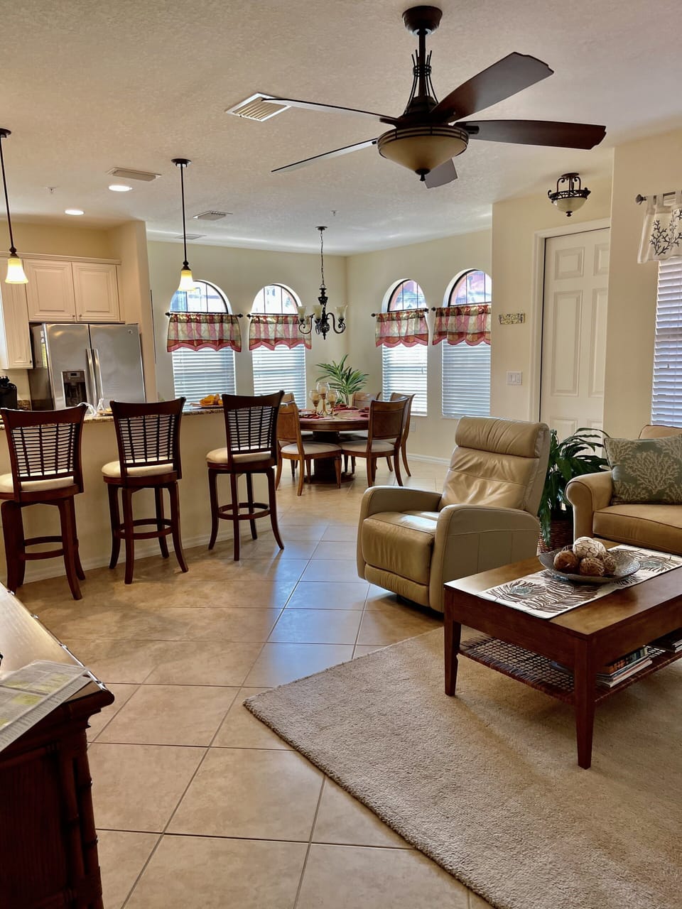 Main area of condo 