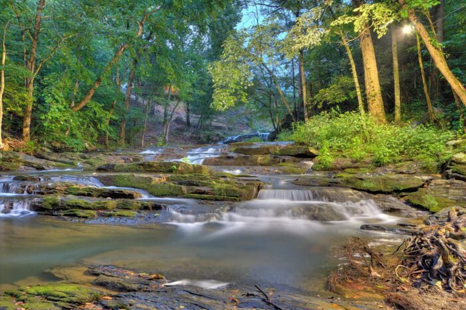 waterfalllights