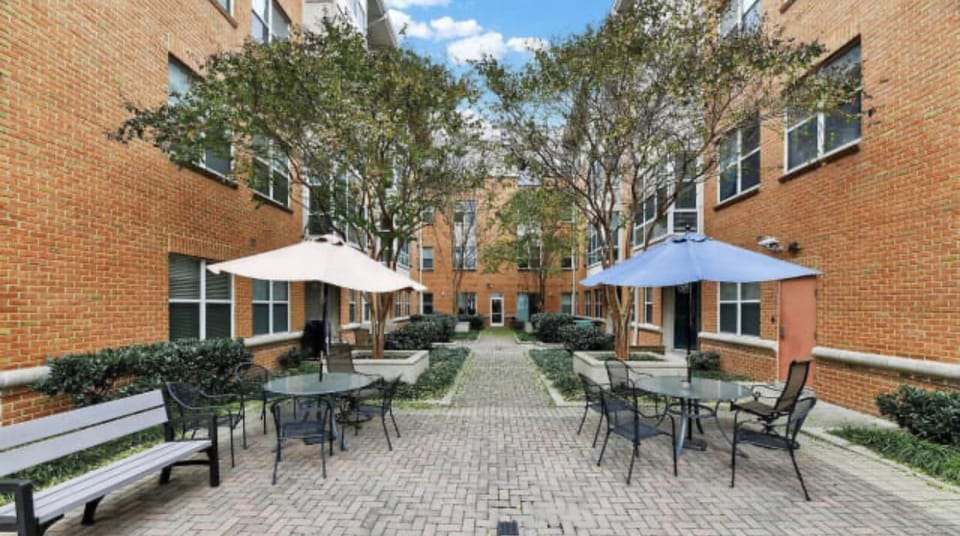 Relaxing terrace area