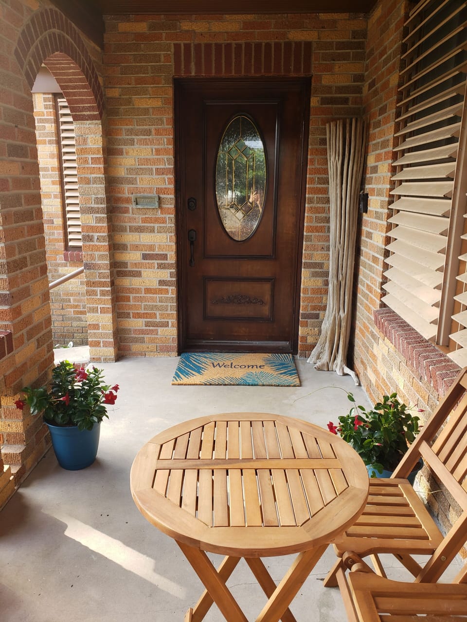 Front patio