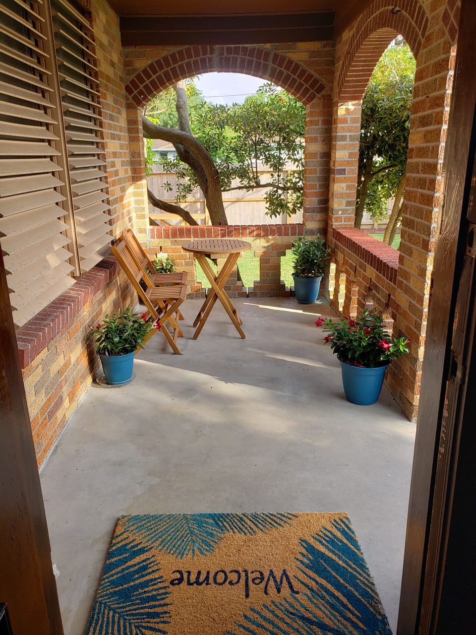 Front patio