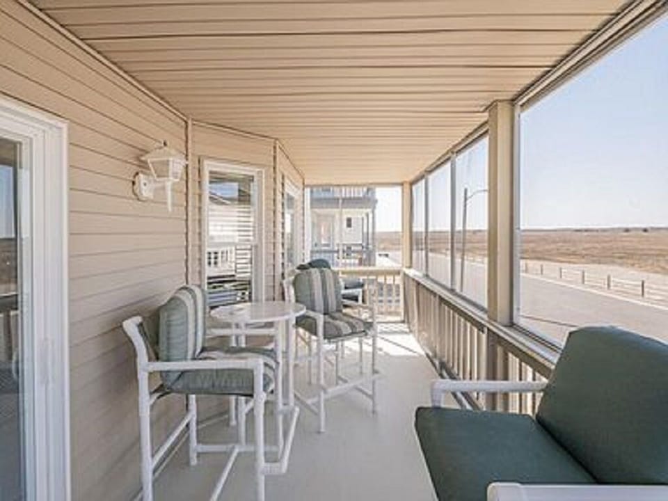 Screened-in Porch looking East