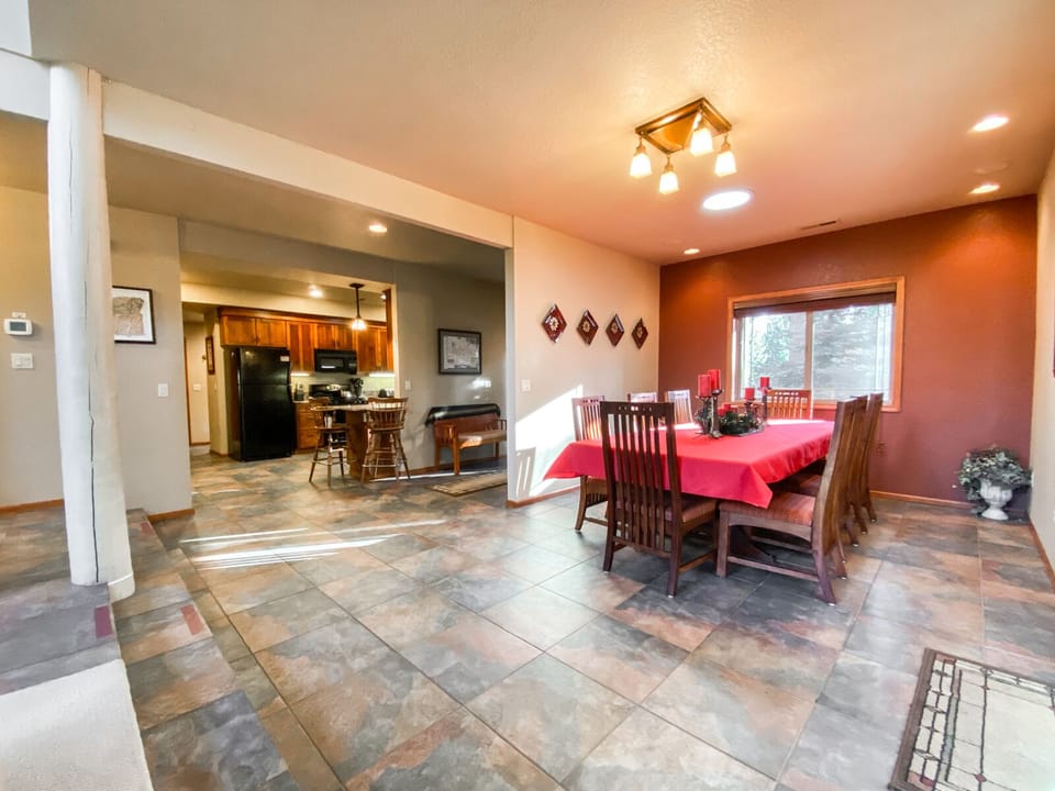 To the right of the entry is the Kitchen