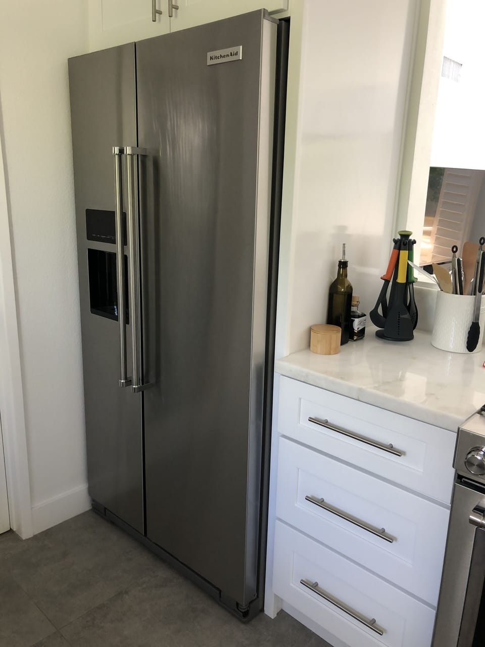 High end Kitchenaid fridge