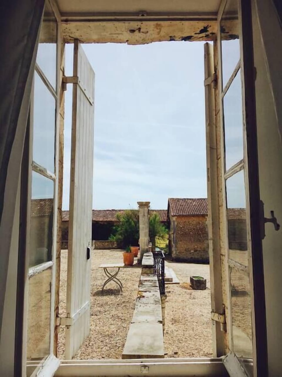 View from the bedroom