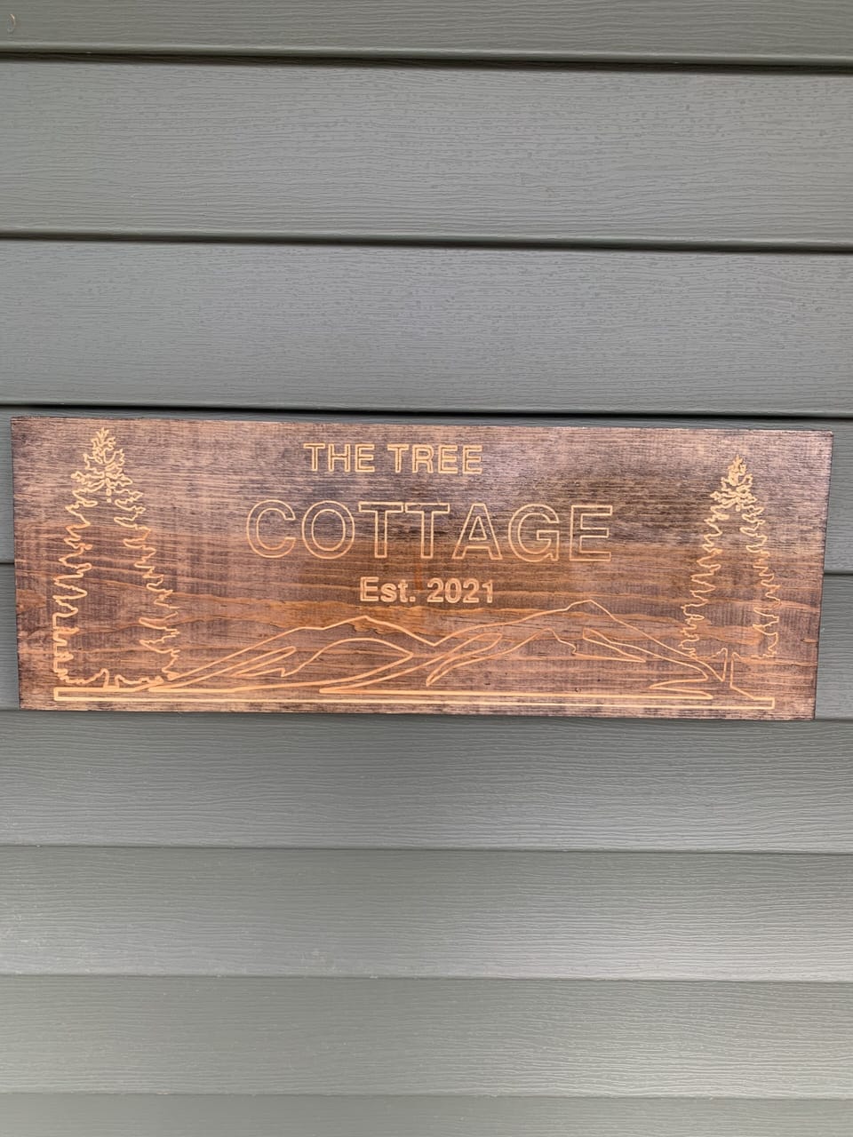 Tree Cottage Sign