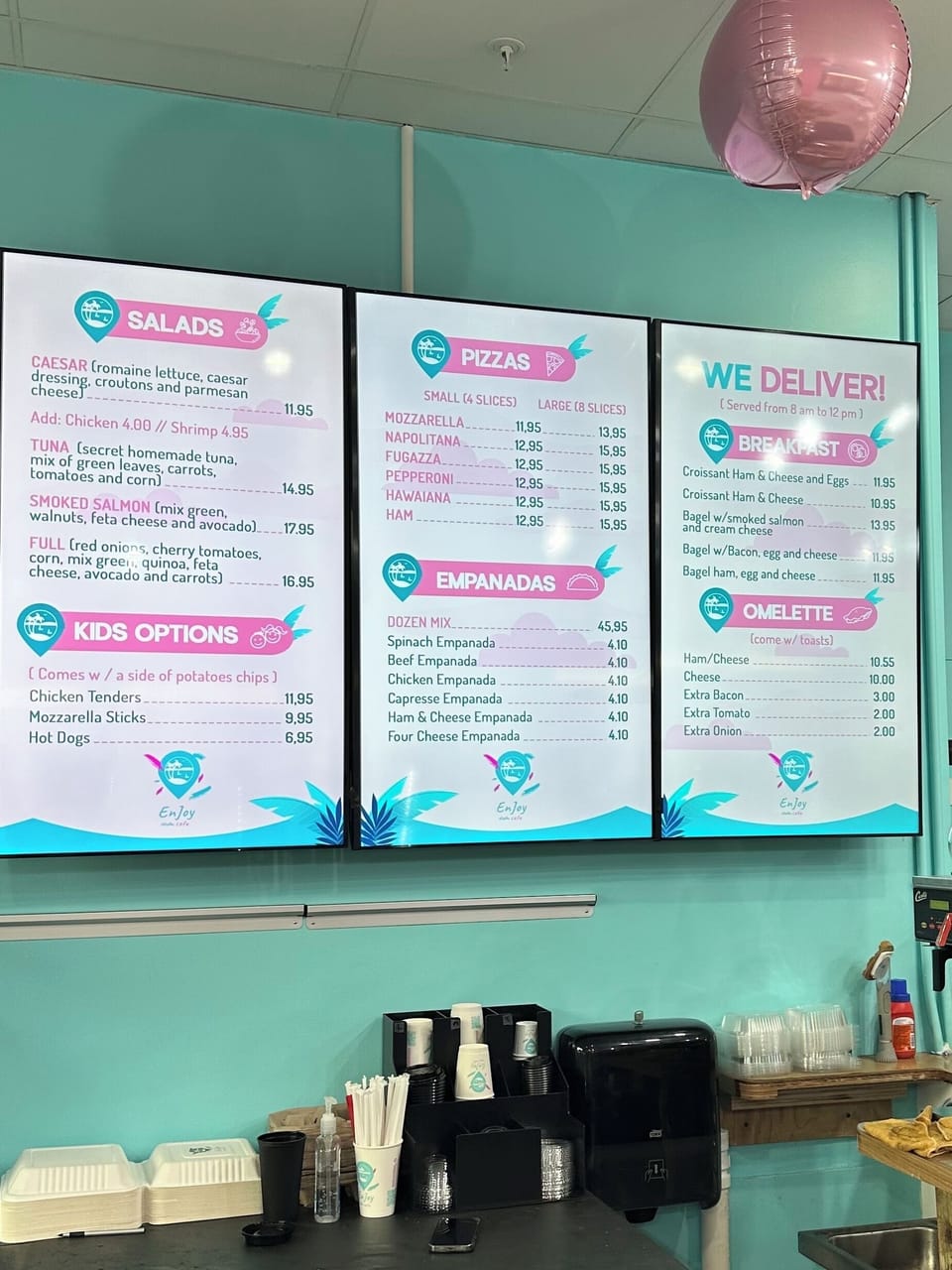New café in the building! Breakfast, lunch & coffee daily.