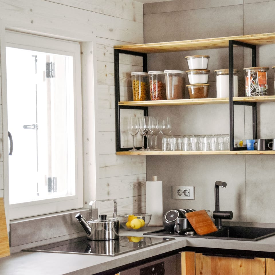 Fully equipped kitchen