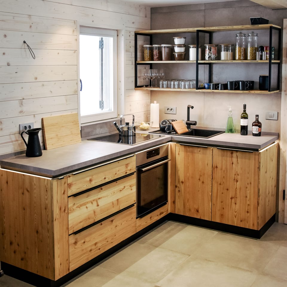Fully equipped kitchen