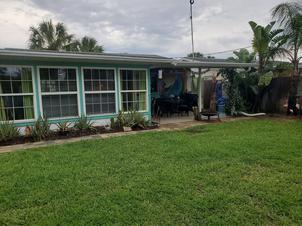 Our backyard is an oasis of gardens and peace!