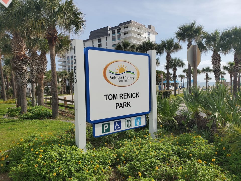 Just a short walk to the beach.