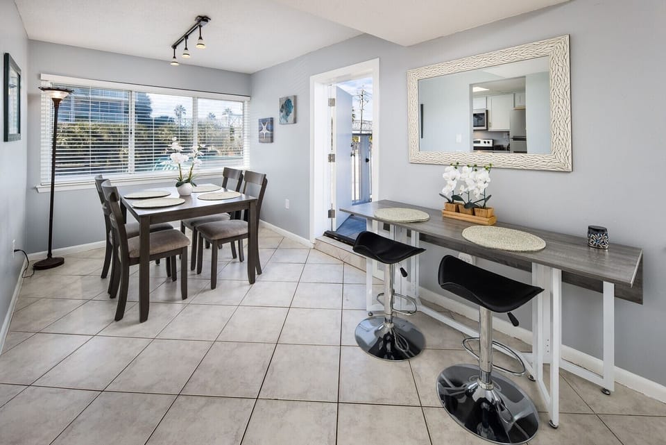Living Room and Dining Room