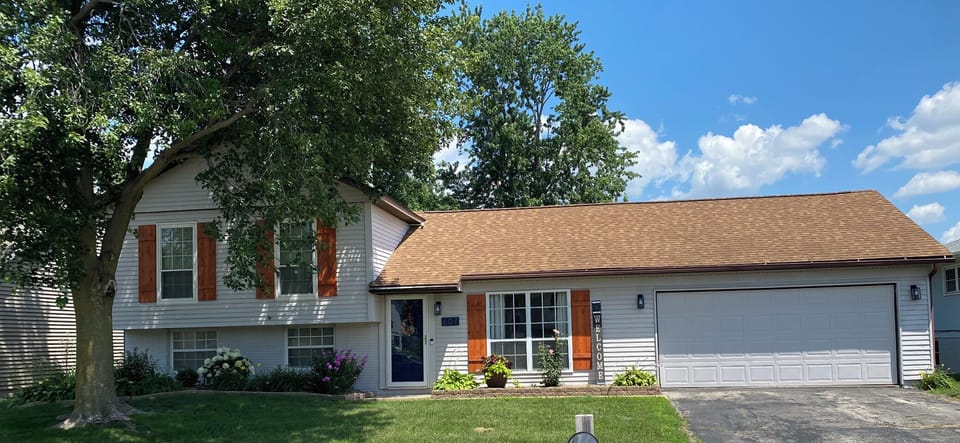 Split level home in a quiet neighborhood.  (Garage not available for guest use)