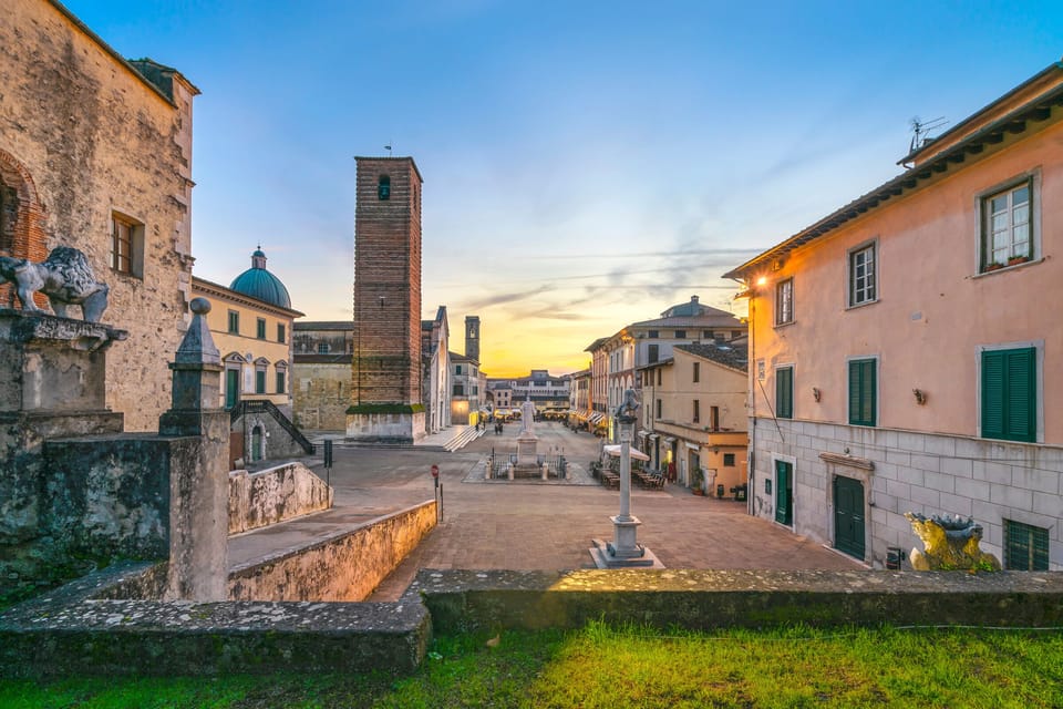 View of the centerof Pietrasanta
